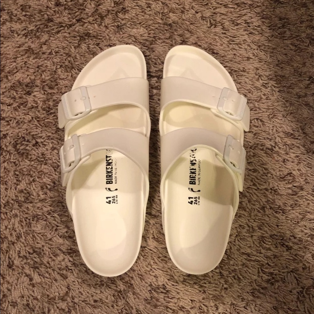 Men’s White Birkenstock size 41